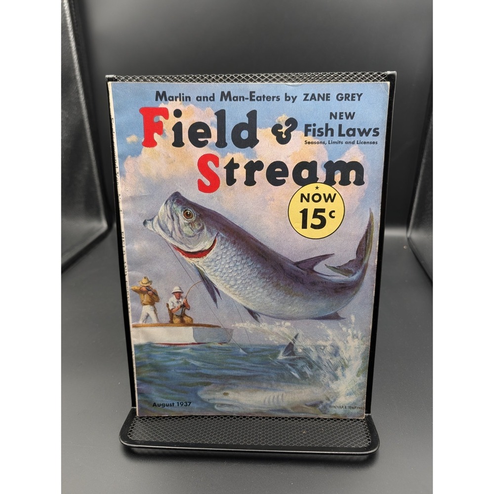 Field And Stream Magazine May 1943 SPORT FISHING ROWBOAT LYNN BOGUE